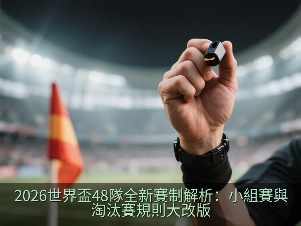 2026世界盃48隊全新賽制解析：小組賽與淘汰賽規則大改版